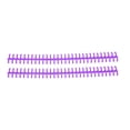 thumbnail image 3 of LAFGUR Épines de Reliure en Plastique PP, Violet, 10 Unités, 3 of 8