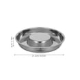 thumbnail image 2 of HEANUJJ Comedero Lento Para Perros De Metal Con Patrones Elevados Para Alimenticios, 2 of 8