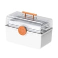 thumbnail image 3 of Caja de botiquín de primeros auxilios Yinane Contenedor organizador portátil 3 capas, 3 of 8