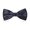 Dark Navy Blue - Child, variant on Adjustable Pre-Tied Bow Ties for Boys, Handmade Polyester Bowtie, Classic Solid Formal Wear Bow Tie for Wedding Party