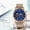 I-Blue, variant on Kcodviy Quartz Watch Woman'S High-End Wrist Watch Band Blue Glass Life Waterproof Watches For Woman Distinguished Womens Watch With Interchangeable Bands Wristwatch