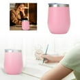 thumbnail image 2 of Travel Coffee Tumbler 12 oz, Stainless Steel Mug with Lid, Insulated Cup for Water, Tea, Hot and Cold Drinks, 2 of 4