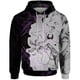 thumbnail image 3 of Ropa de otoño para hombre, sudadera holgada gótica con capucha, ropa Y2k, sudadera con estampado de zorro y lobo, sudadera con capucha para hombre, ropa urbana Harajuku, 3 of 5