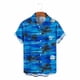 thumbnail image 4 of Blusa y camisa de manga corta con cuello vuelto para hombre, camisa hawaiana de manga corta con estampado de verano para playa, blusa, camisa para hombre, tops de poliéster, 4 of 8
