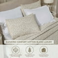 thumbnail image 6 of Superior Vineyard Cotton Blend Matelasse Coverlet, Throw, Beige, 6 of 9