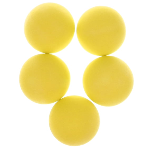 Bolas De Espuma Suave Sunnimix 2.5'' Paquete De 5 Amarillo