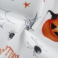 thumbnail image 4 of Halloween Curtain Valance, Rod Pocket Pumpkins Bats Print Valance Curtain, 4 of 9