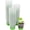 Green, variant on Thickened Clear Nursery Pots with Silicone Base for Easy Transplant 30 Packs 4 Inch, Transparent Plant Pot Reusable Seedling Pots for Vegetable Propagation, Root Cutting, Seed Starting, Green