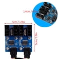 thumbnail image 3 of Encabezado de la Placa Base USB de 9Pin Cable de Divisor Femenino, Resuelve Escasez de Interfaz de 9pin, Protección de Banda de Alambre, para una una PlacA USB de 9 Pines, 3 of 7