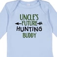thumbnail image 4 of Inktastic Uncles Future Hunting Buddy Boys or Girls Long Sleeve Baby Bodysuit, 4 of 5