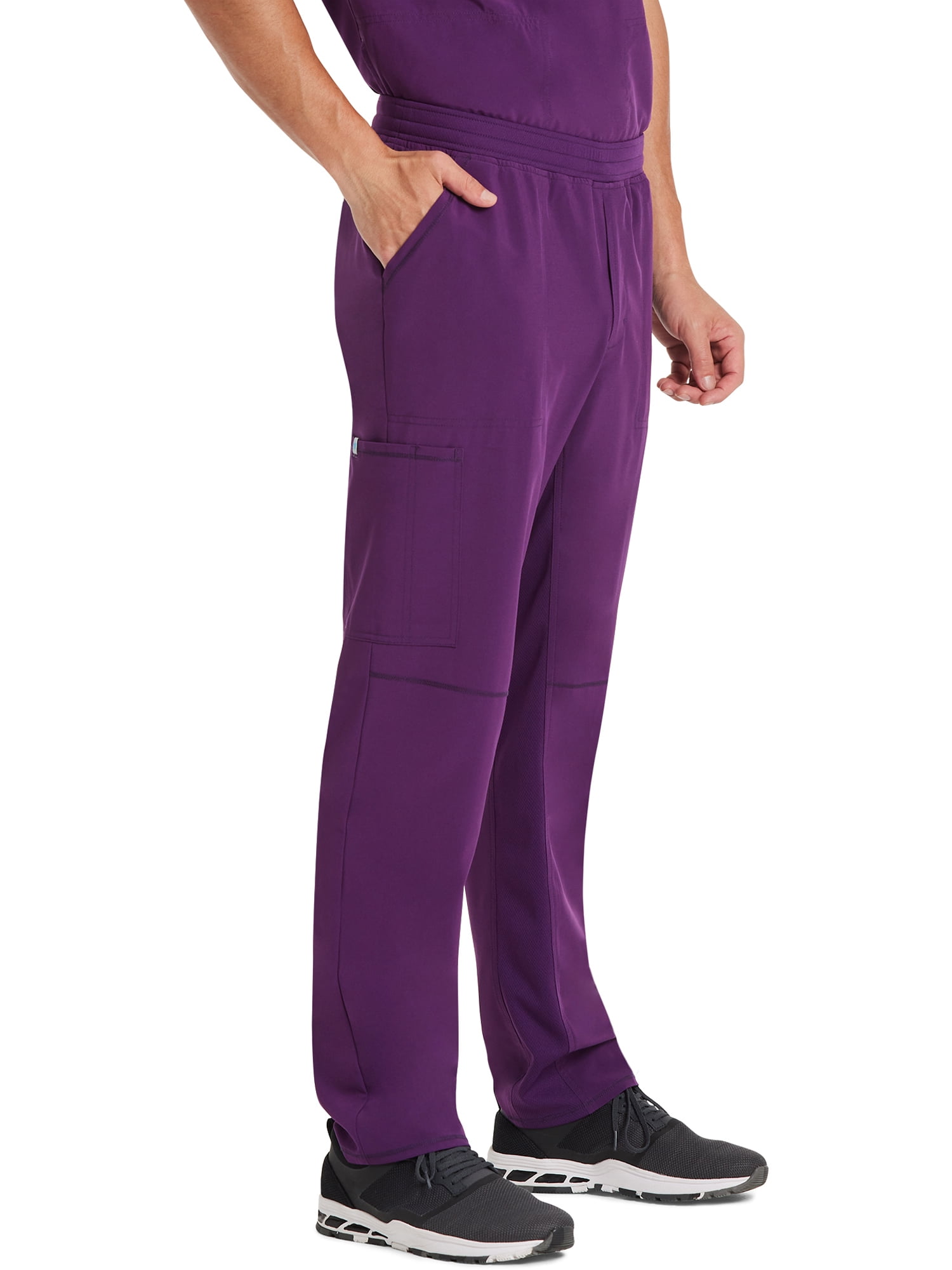 Scrubstar Men's Premium Performance Stretch Pull-On Cargo Scrub Pants, Sizes XS-3XL