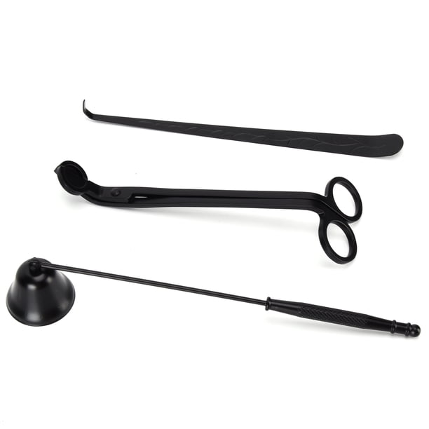 Cortador de mechas para velas BuyWeek Juego de 3 piezas Acero inoxidable