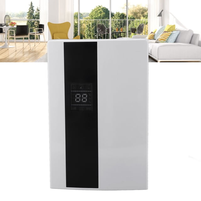 Deshumidificador, Tanque De Agua De 2,2 L Con Apagado Automático Y Manguera De Drenaje, Reduce Rápidamente La Humedad Para Dormitorio, Sótano, , Sala De Estar,