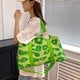 thumbnail image 4 of Bolsa Impermeable de Punto de Vaca Verde Manzana, Bolso de Viaje de Gran Capacidad Plegable, 4 of 7