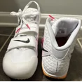 thumbnail image 3 of Ni - ke Men's Ni - ke Zoom Javelin Elite 3 Track White Pink with SPIKES AJ8119-101 Size 9, 3 of 4