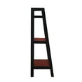 thumbnail image 3 of Linon Camden Wood Three Shelf Bookcase in Black, 3 of 14