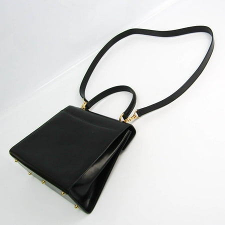 Gucci 26 000 0258 Women's Leather Handbag,Shoulder Bag Black