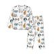 thumbnail image 1 of Balery Puppy Conjunto de Pijama con Estampado para Mujer, Conjunto de Dos Piezas con Manga Larga, Ropa de Dormir Suave con Bolsillos, Pijamas Cómodos-X-Large, 1 of 7