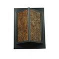 thumbnail image 4 of Meyda Tiffany 111710 11" W Wedge Wall Sconce - Amber Mica, 4 of 5