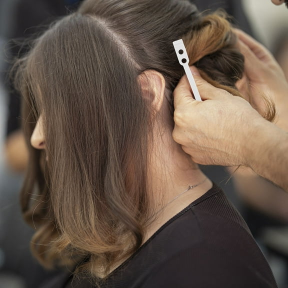 KONTONTY Rubber Perm Rods Hair Curlers for Short Hair, Easy-to-Use Curling Rollers and Wave Twisting Sticks