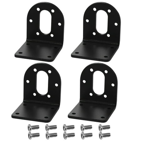 

4PCS DC Gear Motors Mounting Bracket Gear Motor Fastener Fixed Seat