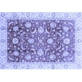 thumbnail image 1 of Ahgly Company Indoor Rectangle Oriental Blue Traditional Area Rugs, 3' x 5', 1 of 4