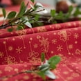 thumbnail image 5 of Nvzi Christmas Rectangle Tablecloths Table Cover for Dining, Parties, Xmas, Holiday, Winter-SIZE B:35*35inch ,Red, 5 of 5