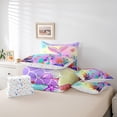 thumbnail image 6 of Feelyou Mermaid Tale Bedding Comforter Set 7pcs, Kawaii Ocean Princess Full Bedding Set, 6 of 8