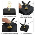 thumbnail image 2 of 2 Set 7 Wall Clock Mechanism Kit, 12mm  Clock Movement Mechanism for DIY Clock Repair Parts Replacement, 2 of 7