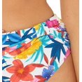 thumbnail image 3 of Bleu Rod Beattie Women's Floral High Waisted Bikini Bottoms Multi Size 8, 3 of 3