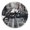 E28, variant on Night Panorama City Chicago Wall Clocks Home Decoration Silent Round Wall Watches for Home Living Room Kitchen Wall Decor（10 Inch）