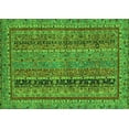thumbnail image 1 of Ahgly Company Indoor Rectangle Abstract Green Modern Area Rugs, 7' x 9', 1 of 4