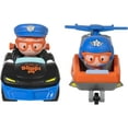 thumbnail image 3 of Blippi Mini Vehicles, Features Police Car and Helicopter, Each with a Character Toy Figure Seated Inside - Zoom Around The Room for Free-Wheeling Fun - Perfect for Young Children, 3 of 8