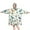 White Cartoon Dinosaurs-1, variant on Wearable Oversized Blanket,White Cartoon Dinosaurs Eggs Pattern Wearable Blanket Hoodie for Adults,Cozy Hooded Blankets with Super Pockets,Super Warm Fuzzy Pullover for Women & Men
