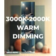 thumbnail image 4 of Satco S12150 LED A19 Light Bulb 8W 120V  Warm Dimming 3000K-2000K 800 Lumen E26 Medium Base (6 Pack), 4 of 11