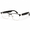 gold, variant on Stylish metal AI smart glasses with real-time translation; unisex, multifunctional audio glasses for calls, music playback, and meeting recording; photochromic lenses. Gunmetal