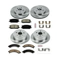 thumbnail image 3 of Power Stop Front and Rear Stock Replacement Brake Pad and Rotor Kit KOE4530, 3 of 8