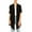 Black, variant on Women's Asymmetrical Hem Short Sleeves Cardigan