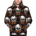 thumbnail image 4 of Hoodies for Men - Butterfly skull Long Sleeve Comfrt Men'S Fashion Hoodies & Sweatshirts, Sweatshirts for Men Hoodies Pullover Clothing Clothes with Pouch, 4 of 7