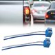 thumbnail image 2 of 2 piezas cerámica de alta temperatura cerámica esquina H7 bombilla enchufe conector, azul Feliz Sencillez, 2 of 5