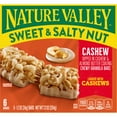 thumbnail image 3 of Nature Valley Sweet and Salty Nut Granola Bars, Cashew, 6 Bars, 7.2 oz, 3 of 12