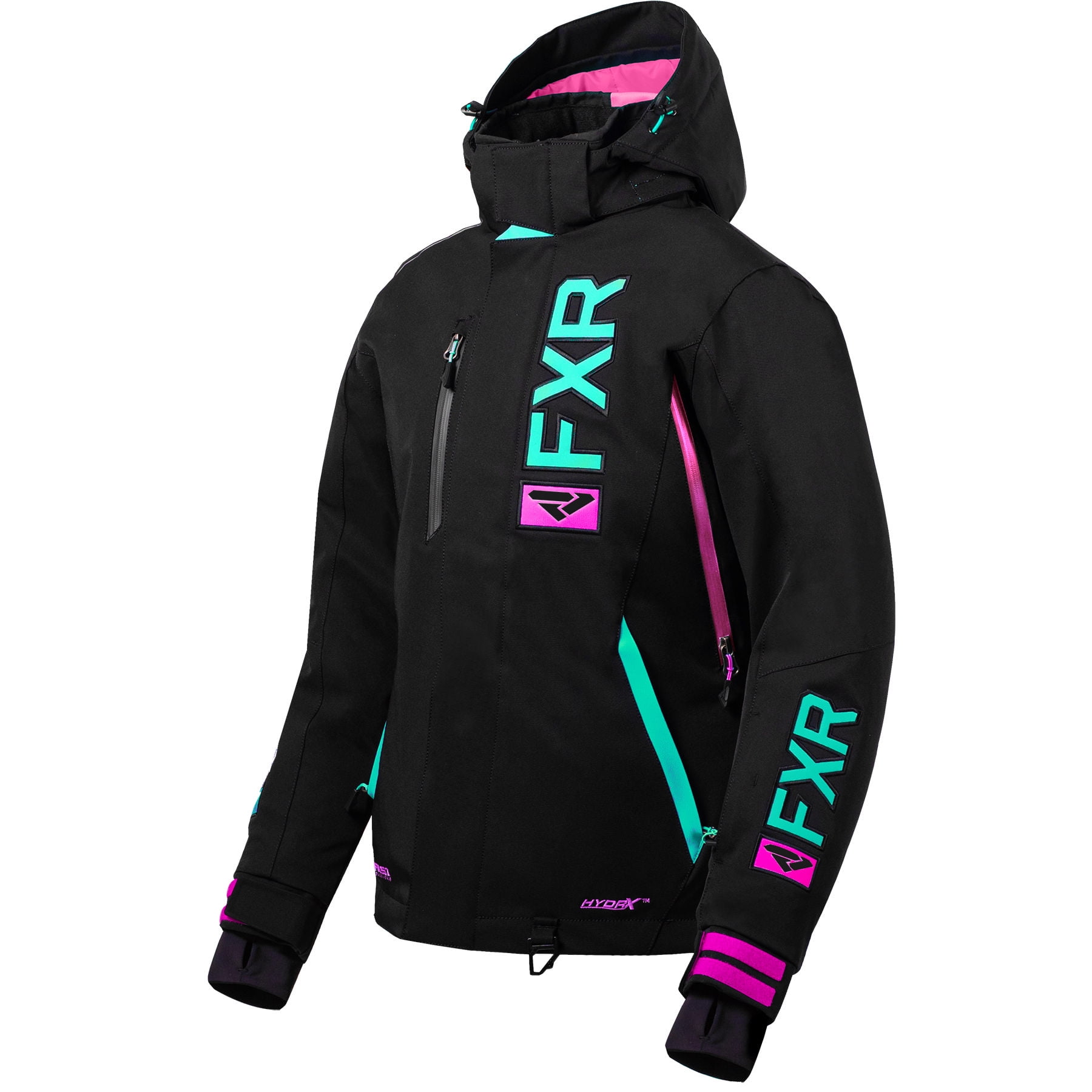 FXR Womens Black/Mint/Elec Pink Evo FX Jacket Snowmobile 2020 Walmart