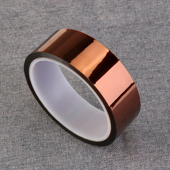 WHAMVOX Rose Gold High Temperature Resistance Electrical Tape Polyimide and Silicone 30mm Width 33m Length