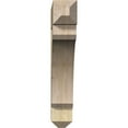 thumbnail image 2 of Ekena Millwork 6"W x 34"D x 34"H Legacy Craftsman Rough Sawn Bracket, Douglas Fir, 2 of 4