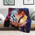 thumbnail image 5 of My Hero Academia Shoto Luxury Flannel Blanket - Super Soft Anti-Static Plush Warm Blanket for Sofa Bed - Extra Large Cozy Blanket for Men and Women, Home Decor Gift., 5 of 8