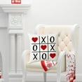 thumbnail image 4 of Clearance PEONAVET 18"X18" Red Hearts Throw Pillow Covers,Valentine'S Day Pillow Cover Soft Couch Throw Pillow Case Valentines Day Gifts for Her, 4 of 5