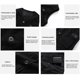 thumbnail image 4 of Chaleco Calefactable Alimentado Por USB, Chaleco Calefactable Negro De Terciopelo De Peluche Para Hombres Y Mujeres Para Exteriores, 4 of 7
