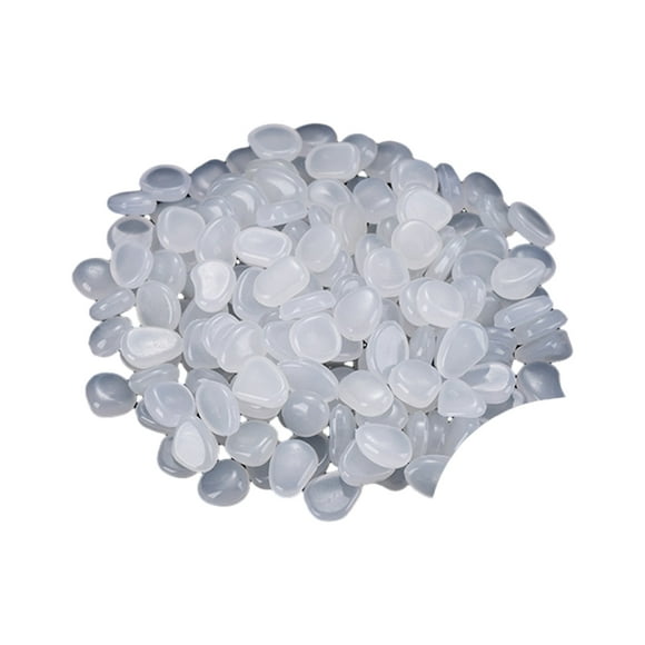 Bewildely No es fácil de deformar las rocas que brillan en la oscuridad para un estilo de decoración de acuario y una mano de obra exquisita. Jardín y Patio blanco