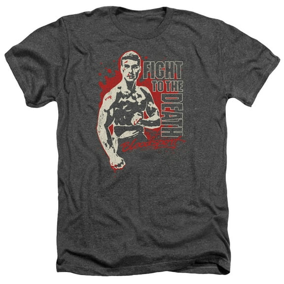 Bloodsport - To The Death - Heather Short Sleeve Shirt - Large