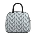 thumbnail image 2 of Reusable Travel Lnsulated Lunch Bag for Women & Men-Leakproof Water-Resistant Cooler Tote,Large Capacity(10.6x8.7x6.3in)for Work,Office,Travel,Picnic,Beach., 2 of 7